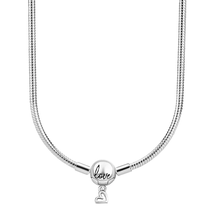 925 sterling silver bracelet for men and women, suitable for necklaces, elegant accessories, high-end boutique gifts, new 