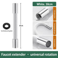 360° Rotating Silica Gel Faucet Extender Flexible Bending Bathroom Faucet Sink Universal Splash Extender Kitchen Accessories