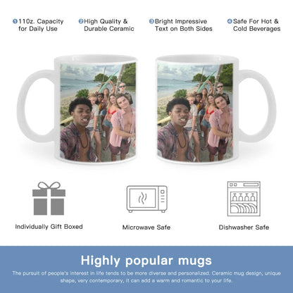 O-Outer Banks Anime Free shipping 11OZ Coffee Mug Beer Mugs Tea Milk Cup For coffee Surprised Gift