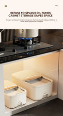 10KG Rice Storage Box Home with Lid Insect Proof Moisture Proof Rice Box Grain Sealed Jar Kitchen Container Storing Dry Grain