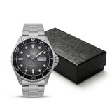 Relogio masculino automatico diver de mergulho em alo inox a prova de agua 200 M