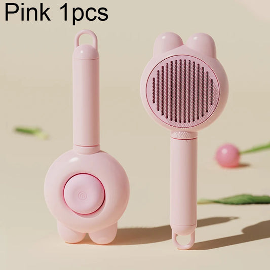 Cat Combing Special Rabbit Ear Comb To Floating Hair Needle Comb Pet Comb Easy Hair Removal And Massaging Brush Multifunctional