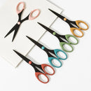 Color Scissor Stainless Steel Blade Safe Design Paper Cutting Scissors for Fine Art Diary Album Craft Office School Supplies