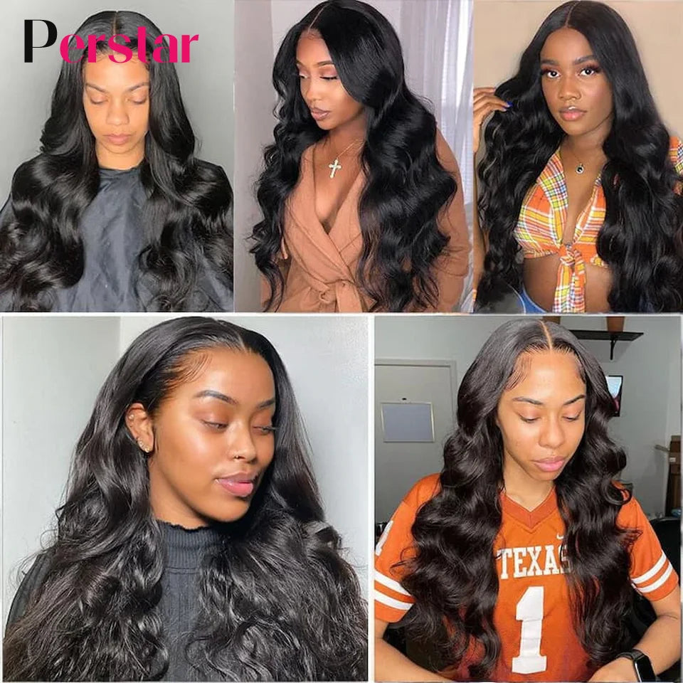 Kit mechas de cabelo humano ondulado com closure - body wave