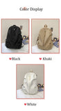 Large Capacity Schoolbag for Boys and Girls, High School and College Students, Simple Casual Sports Backpack, Fashion Travel Backpack