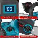 16Inch 8000W Brushless Electric Chainsaw LED Auto Oiling Cordless Woodworking Garden Chain Saw Power Tool For 21V 18V Battery