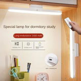 Lámpara de escritorio con interruptor de lectura remota, protección ocular LED magnético, atenuación continua de tres velocidades, recargable por USB, lámpara de aprendizaje para estudiantes