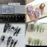 1pc  Snake Flamingo Jellyfish Dragon Dtream 3D Acrylic Mold  Nail Art DIY  Silicone  Nail Art Templates Nails Mold
