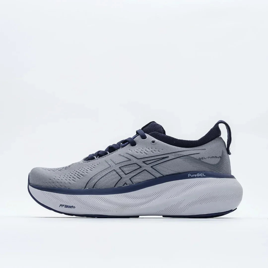 Zapatillas de running Asics Nimbus 25 originales para hombre, amortiguación y estabilidad. Zapatillas deportivas Asics unisex.