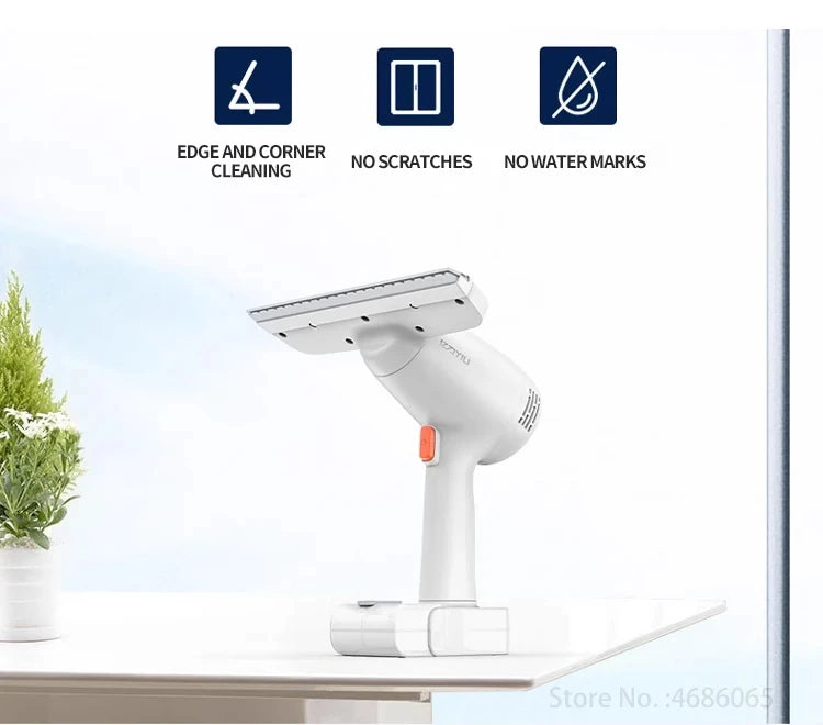 Electric Window Cleaner For Home Wireless Glass Cleaning Machine Kitchen Bathroom Cleaning Tools Car Windshield Mirror Wiper
