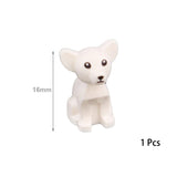 New Animal Chihuahua Parts MOC Building Blocks Farm Ranch City Zoo Family Pet Dog Bricks Toys Compatible With LEGO