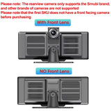 Srnubi 10.26" Dash Cam Rearview Carplay Android Auto 4K DVR Navigation Player Dual Lens Recorder Dashboard WIFI BT