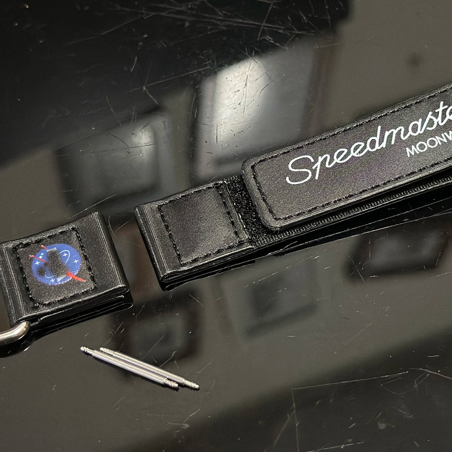 Reemplazo de correa de reloj SPEEDMASTER 20 mm 22 mm Apollo Edición Limitada Correa de velcro Material impermeable Correa de reloj Reloj Moon