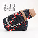 Stretch Woven Belt Unisex Canvas Belts Fashion Casual Student Belt Women Cinturon Male Waistband 105cm