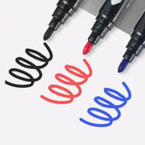 5-50Pcs Waterproof Oil-based Marker Pen Markers Black Blue Red Ink for Glass Metal Stationery Art Drawing Office School Supplies