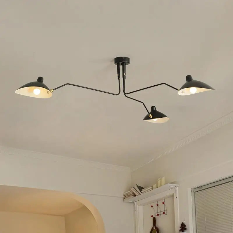 Modern Creative Spider Grabbing Pendant Light Personalized and Simple Living Room LED Ceiling Lamp Bedroom and Study Light