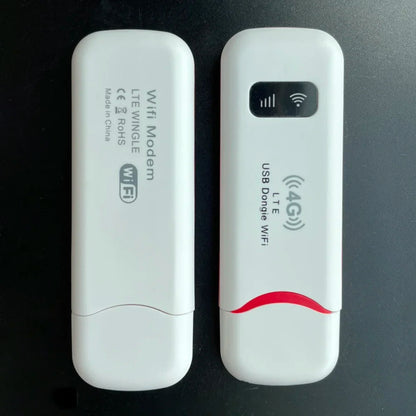 Dongle USB inalámbrico 4G LTE, banda ancha móvil de 150 Mbps, módem, tarjeta SIM 4G, enrutador inalámbrico, adaptador WiFi inalámbrico para casa y oficina.