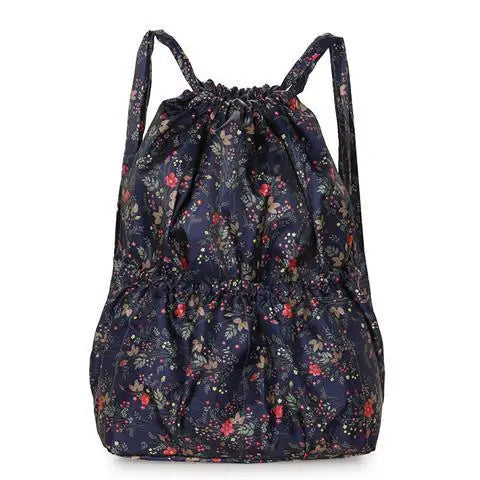 Nylon Bundle Pocket Backpack Women's Outdoor Sports Bag Mommy Large Capacity Backpack