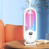 Automatic Fragrance Diffuser, USB Powered Essential Oil Diffuser with Spraying & Light, Home Fragrance for Living Room, Bedroom