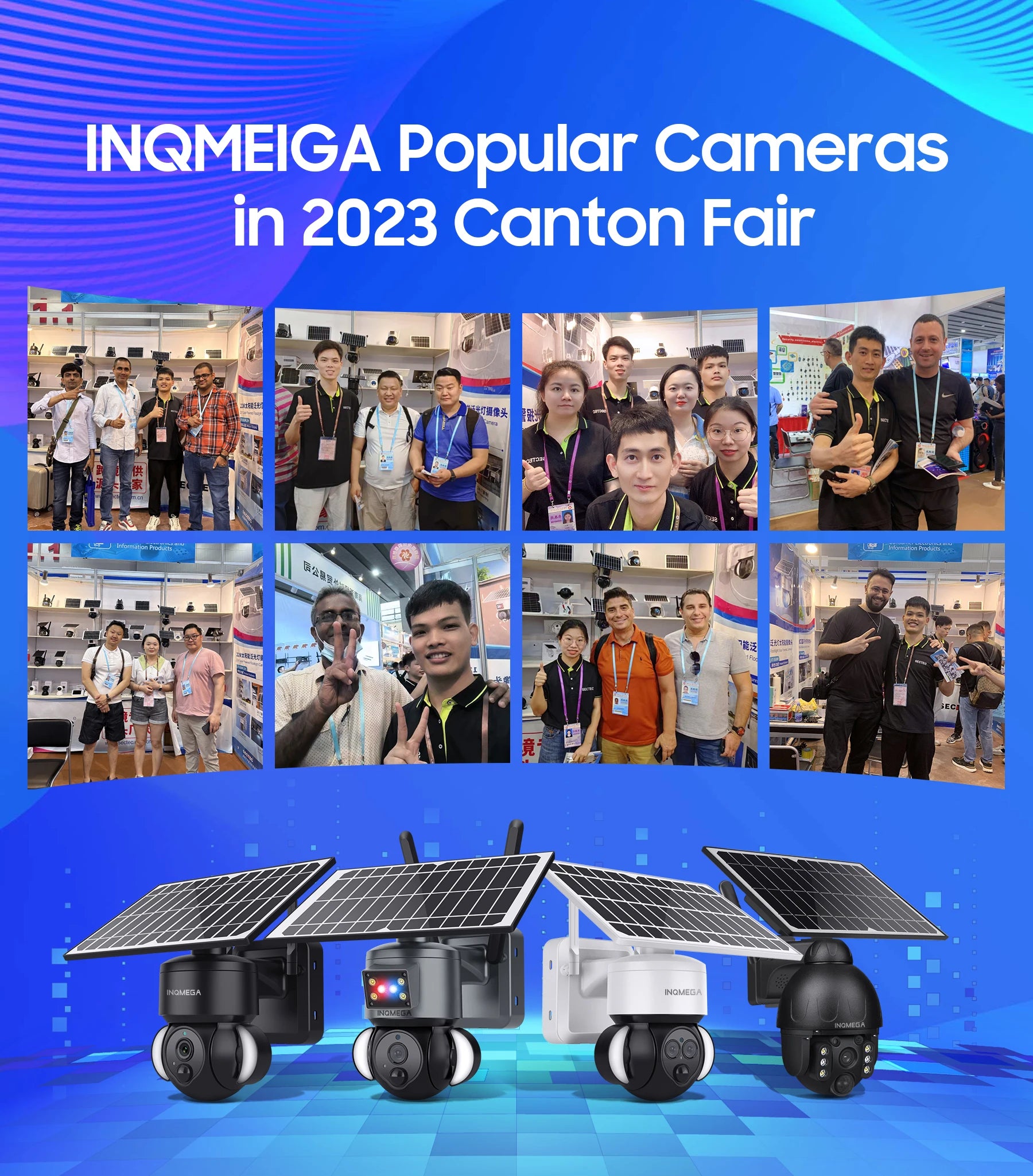 INQMEGA 5MP 4MP WIFI Wireless PTZ Solar Camera 4G SIM With Solar Panel Two Way Audio Security Protection CCTV Camera Battery Cam