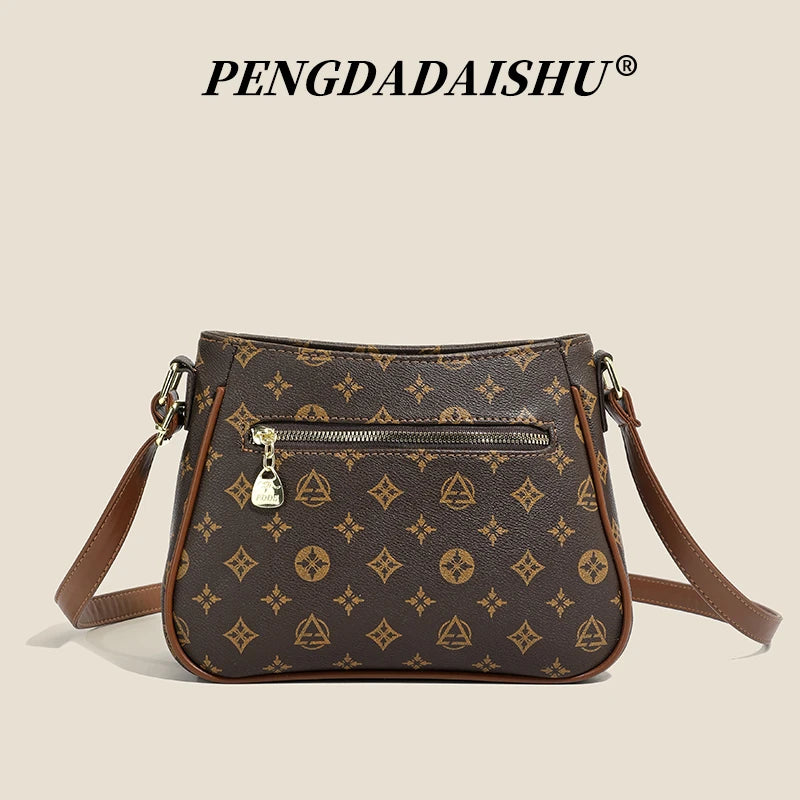 New high-end stylish women's bag, trendy niche pillow bag, fashionable Boston bag, single-shoulder crossbody for women