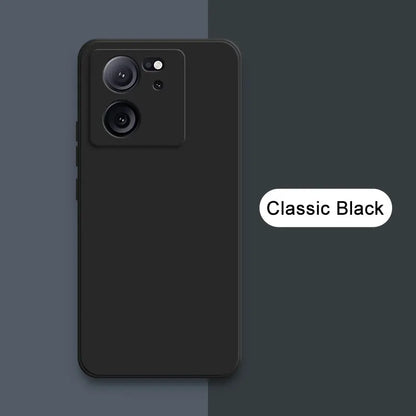 Square Liquid Silicone Back Cover for Xiaomi 13 13T Pro Lite Ultra Camera Protection Soft Waterproof Phone Case Xiaomi13T 13TPro