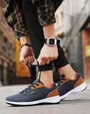New Balance Men's Leather Shoes Sneaker Trend Sport Shoes Breathable Men's Sneakers Non-slip Footwear Holiday Shoes for Men
