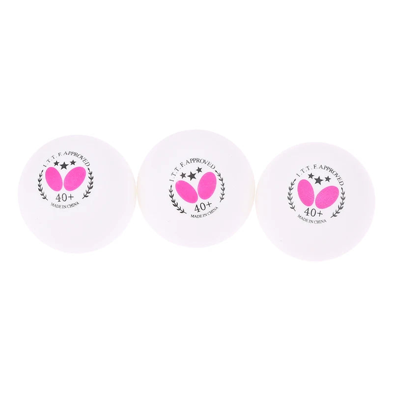 3 pelotas profesionales de tenis de mesa (más de 40 unidades) para entrenamiento de golpes de tenis de mesa, juegos de interior y ping pong de repuesto.