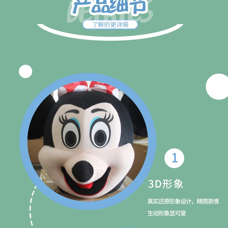 MINISO Disney Mouse Mickey Mouse Minnie Cartoon character Mascot Costume Advertising Fancy Dress Party Animal Cospaly  Anime