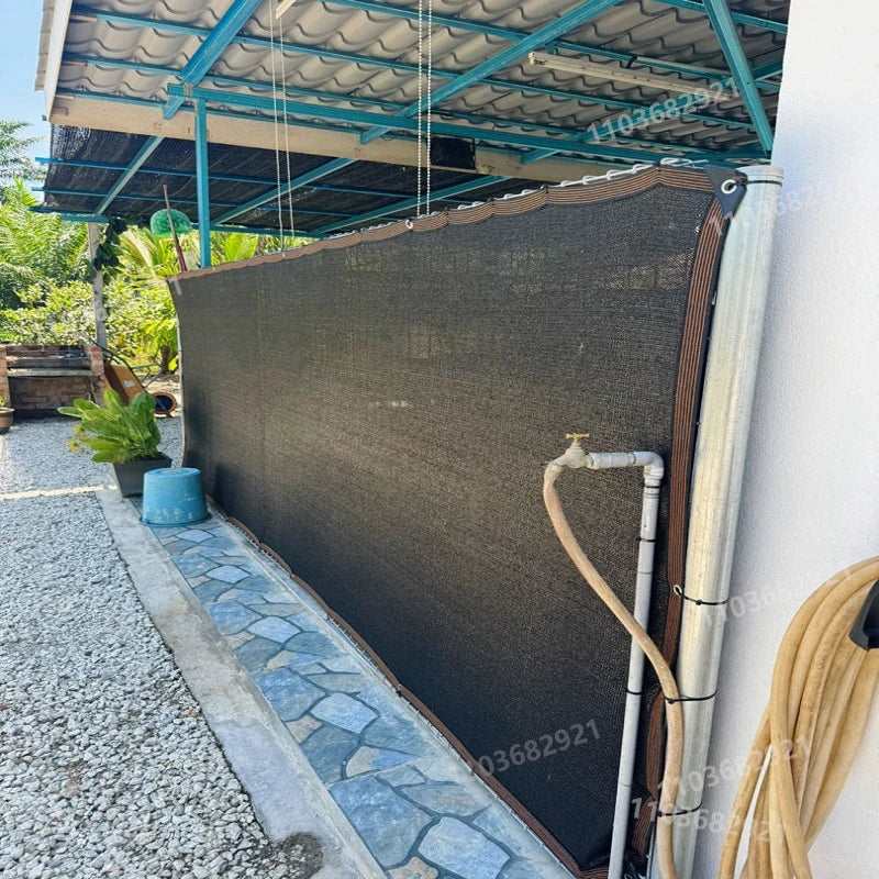 Multiple color outdoor garden sunshade net, terrace sunshade net, camping sunshade net, UV protection, HDPE sunscreen cloth, sun