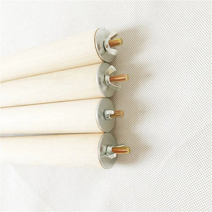 10/14/20//25cm Parrot Pet Raw Wood Hanging Stand Rack Toy Parakeet Hamster Branch Perches Bird Cage Accessories