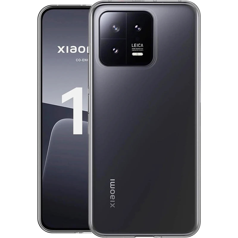 FUNDA DE SILICONA ORIGINAL TRANSPARENTE PARA XIAOMI MI 13 13T PRO, ULTRAFINA Y TRANSPARENTE, CARCASA TRASERA DE TPU DELGADA PARA XIAOMI 13 T