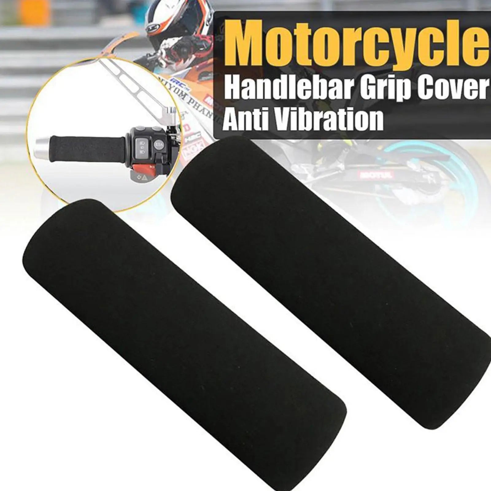 Foam Motorcycle Handle Grip Cover For R1200gs R1250gs Gs R 1200 1250 Gs F650gs Slip On Anti-slip Handlebar Co D3w5