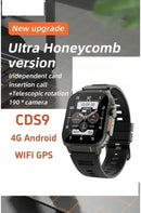 CDS9 5G Smartwatch: Android Smartwatch | 2.2" AMOLED HD | 180° Rotating Camera | 4G & GPS