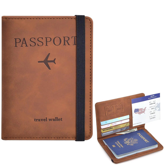Funda para pasaporte, funda para accesorios de viaje, funda para pasaporte ...