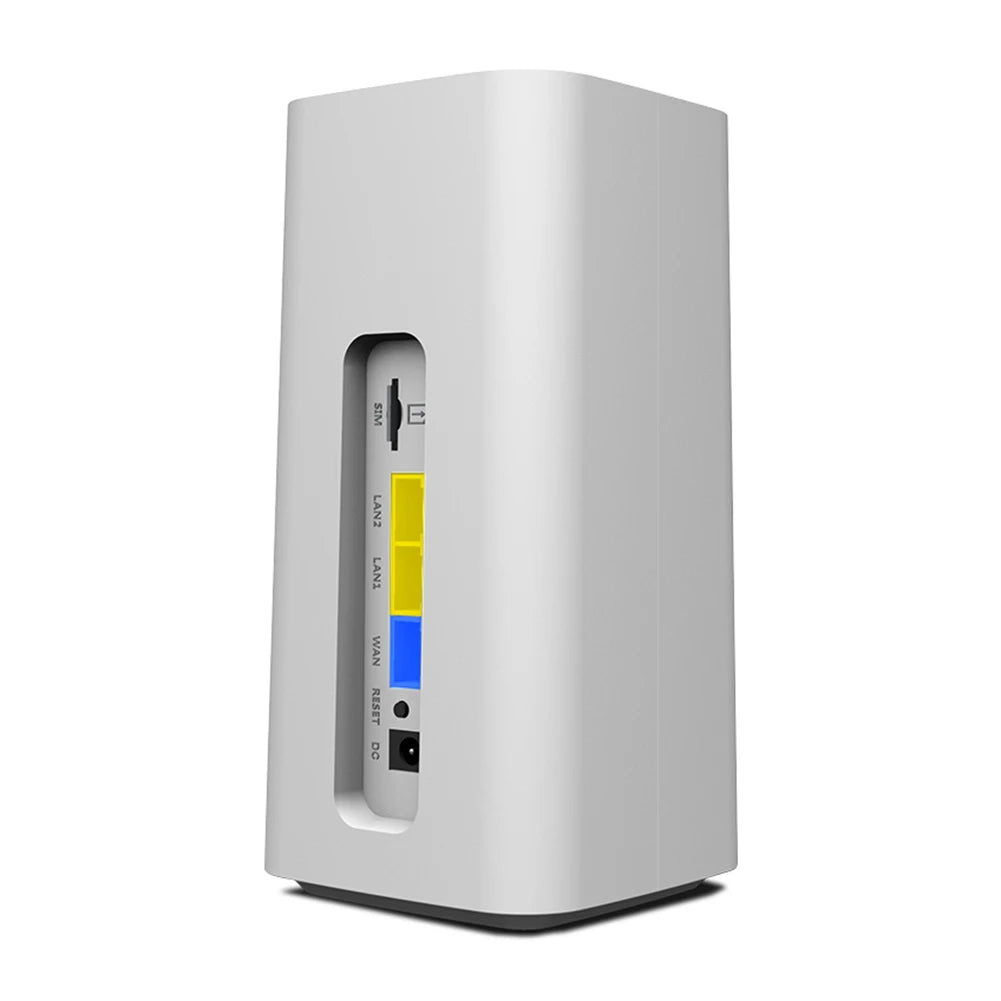 4G/5G LTE WiFi Router 300Mbps CPE 4G WiFi Router 3 RJ45 with SIM Card Slot Wide Coverage Internal Antenna for Indoor Outdoor