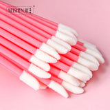 Wholesale 50/1000pcs Lip Brushes Applicators Eyelashes Brush Lipstick Brush Lip Gloss Applicator Wands Makeup Beauty Tool