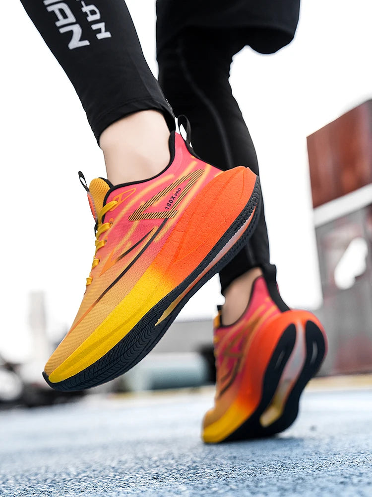 2025 new men's and women's running shoes breathable casual sports shoes non-slip cushioning comfortable tennis shoes men 36-45