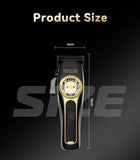 Kemei Hair Clippers KM-2373 Professional Cordless Hair Trimmer Electric Men Hair Cutting Machine Magnetic Motor 8800RPM Clippers