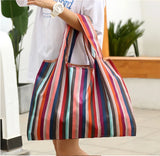 Folding Shopping Bag Large Capacity Environmental Protection Portable Handbag Supermarket Toy Storage Bags Travel Grocery Bag