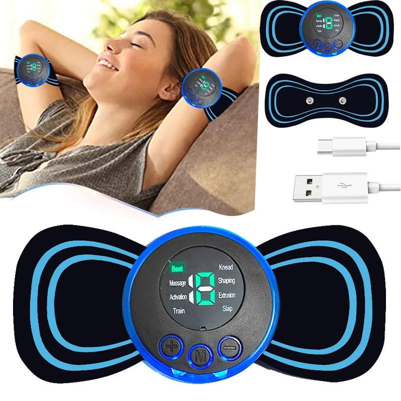 Foot Massager Electronic Massage Pen Neck and Shoulder Massage Three Piece Set Whole Body Relaxation Set Arm Leg and Back Massage