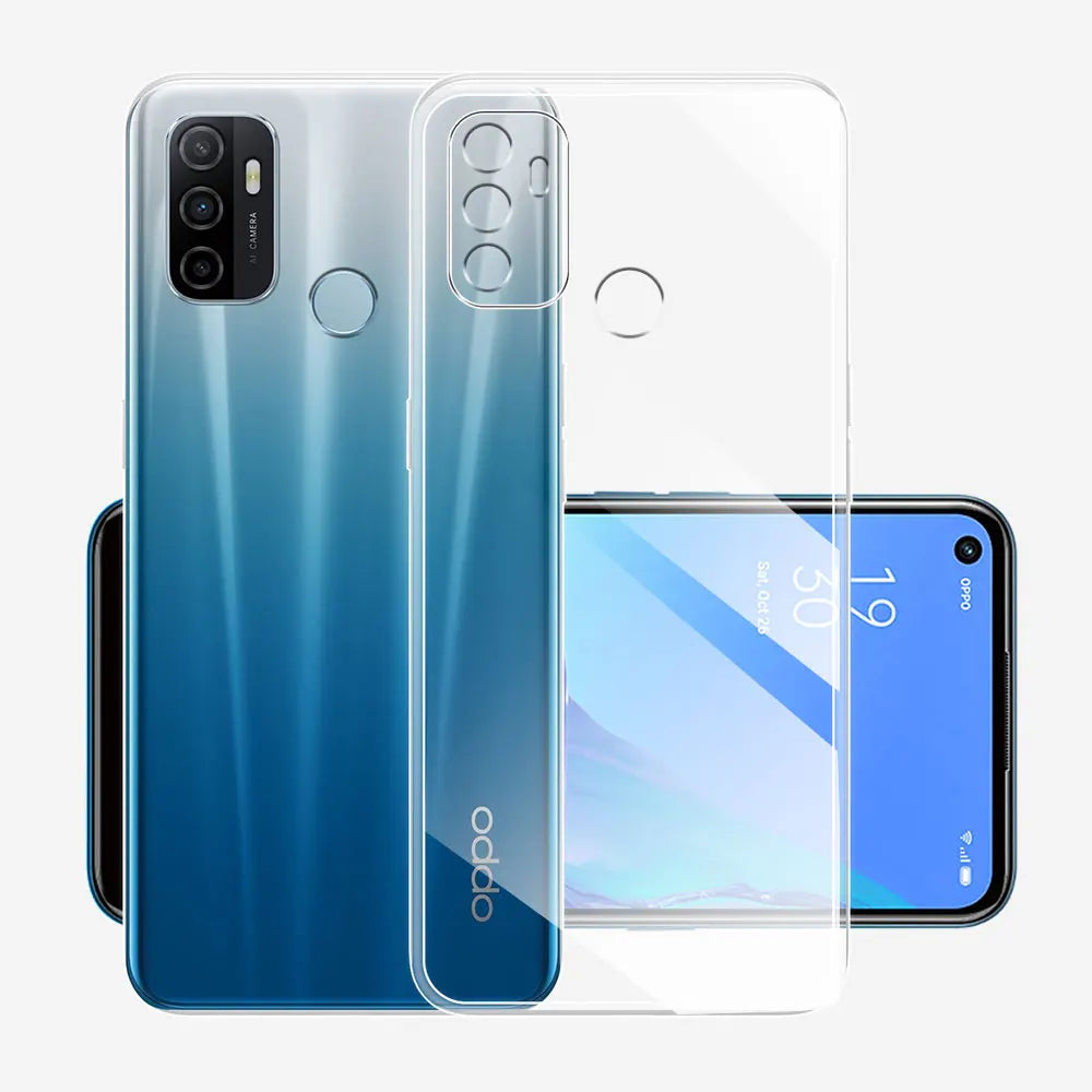 For OPPO A53S 2020 Case Clear Silicone Soft TPU Phone Case Cover For Oppo A53 2020 Funda For OPPO A53s 2020 Transparent Coque
