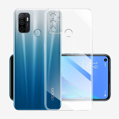 For OPPO A53S 2020 Case Clear Silicone Soft TPU Phone Case Cover For Oppo A53 2020 Funda For OPPO A53s 2020 Transparent Coque