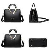 2026 New Style Crossbody Bag Medium Mom Bag Lychee Pattern Large Soft PU Zipper Closure Daily Use Fashionable Ladies Handbag Sac
