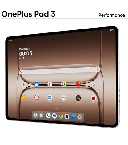 OnePlus Pad 3 13.2inches Tablet 144Hz Screen 12140mAh Snapdragon 8 Battery 13MP Rear Camera 8 Speakers 80W Charge Global Version