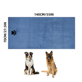 3 Size Options Microfiber Pet Bath Towel Embroidered Super Soft Absorbent Cat for Dogs Grooming Supplies