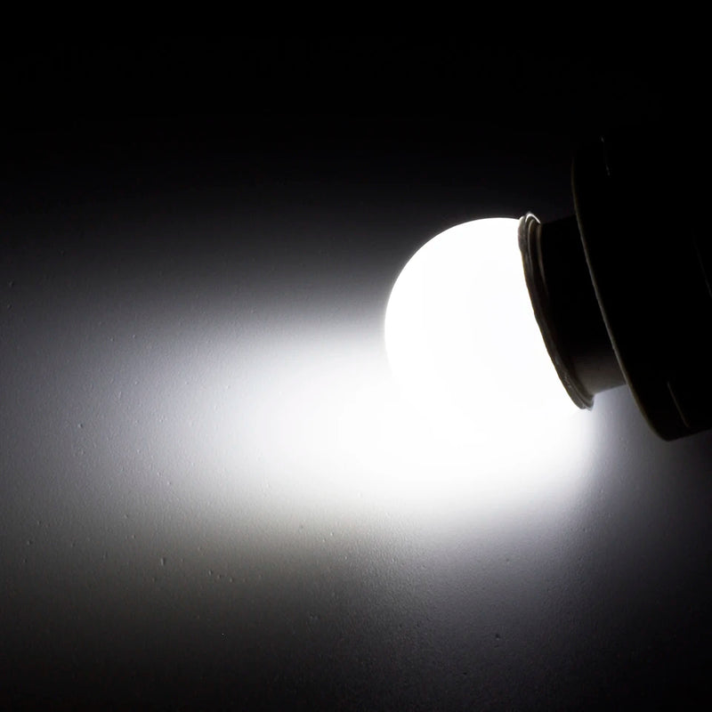 Bombilla LED acrílica 1156 1157 P21w P21/5w R10W Ba15s Bay15d, accesorio para lámpara automotriz para motocicleta, envío directo.