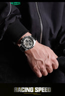 NAVIFORCE Luxury Men's Watch Waterproof Sports Quartz Clock Silicone Strap Chronograph Luminous Wristwatches Relogio Masculino