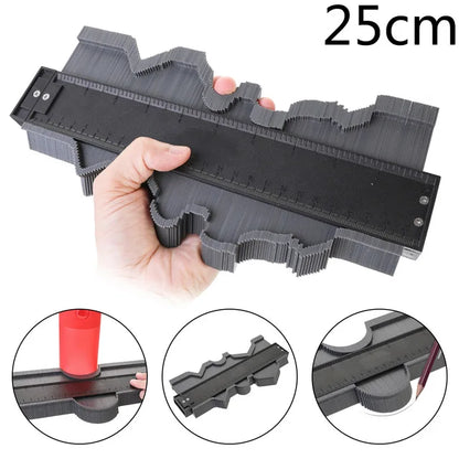 Profile Duplication Gauge Shape Gauge Duplicator Plastic Contour Copy Duplicator Magic Measuring Tool For Woodworking Tool