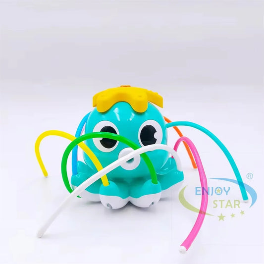 Hydrant Sprinkler Outdoor Water Spray Toy Backyard Garden Water Toys Summer Yard Cartoon Splash Sprinkler Baby Bath Toy for Kids